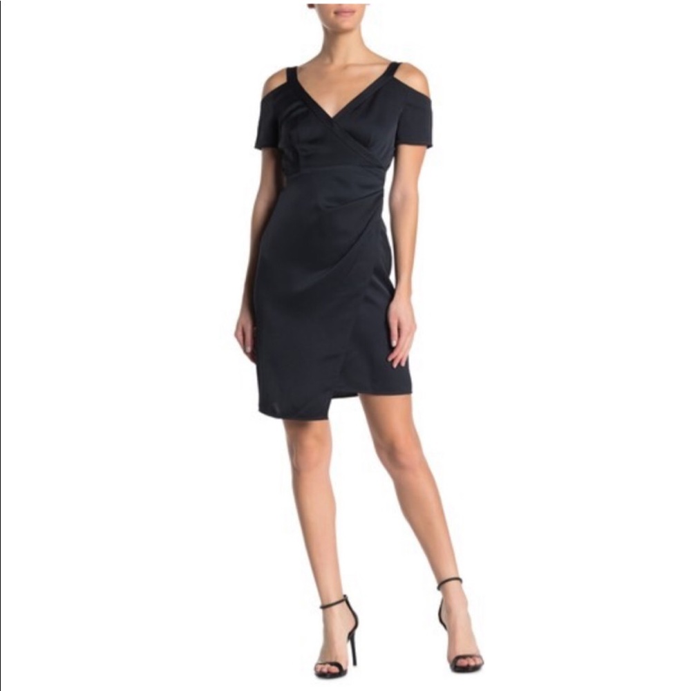 NWT Allsaints Oil Black Cadia Dress Sz 2
